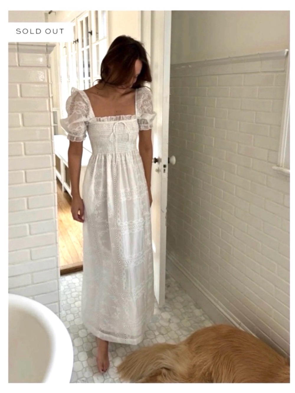 Hill House Scarlett Patchwork Organza M